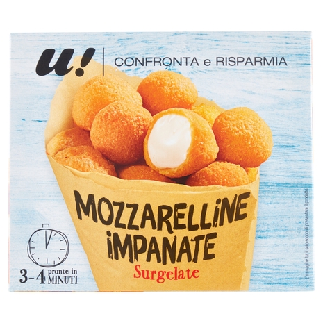 Mozzarelline Impanate U! Confronta e Risparmia