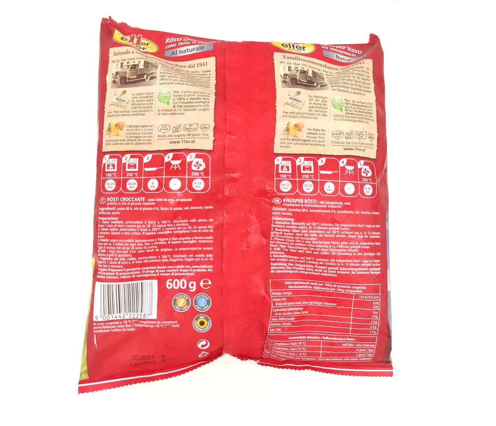 11er elfer Rösti croccante 600 g