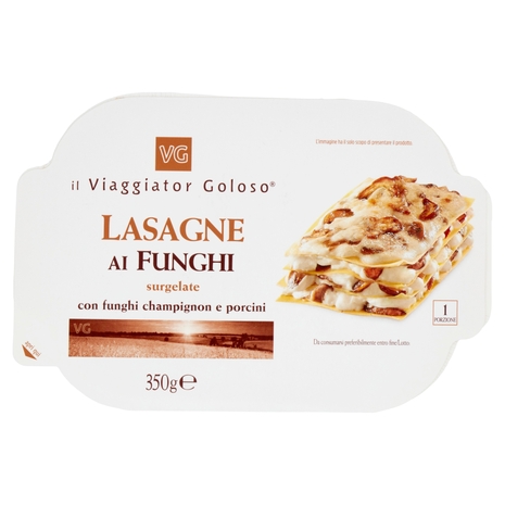 Lasagne ai Funghi Il Viaggiator Goloso