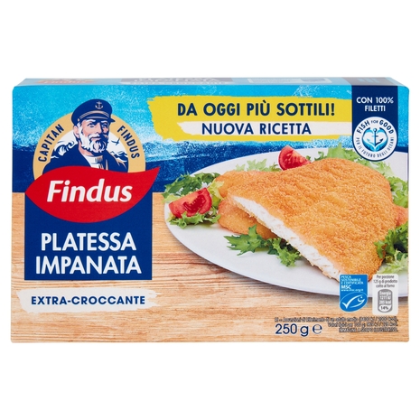 Filetti di Platessa Impanata, 250 g