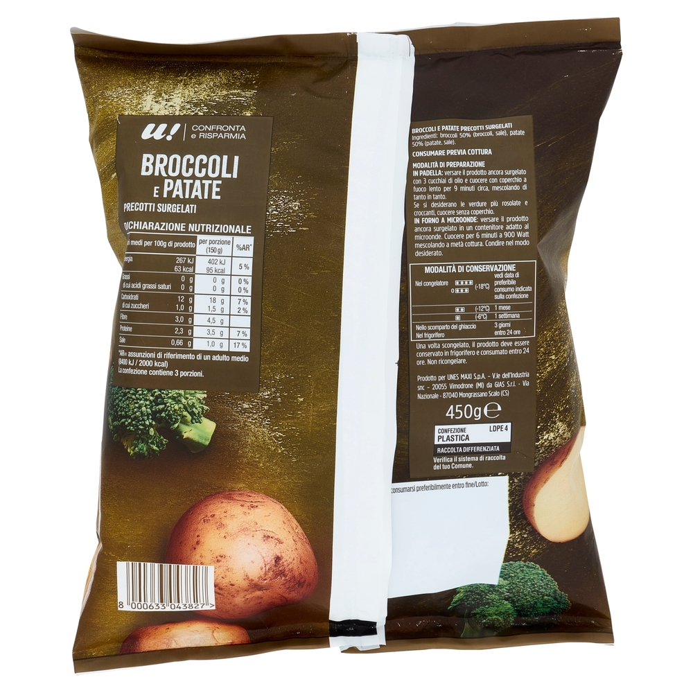Broccoli e Patate U! Confronta e Risparmia