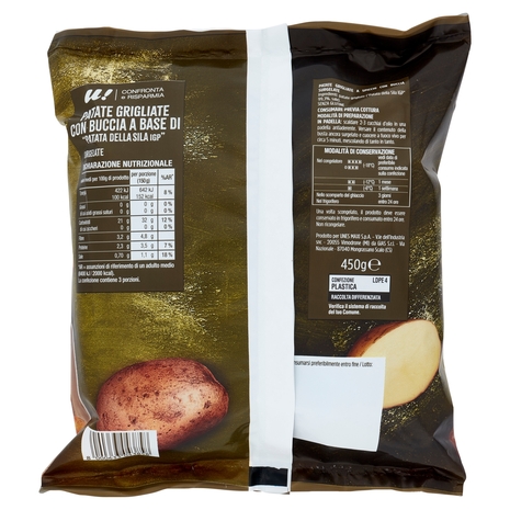 Patate Grigliate con Buccia a Base di 