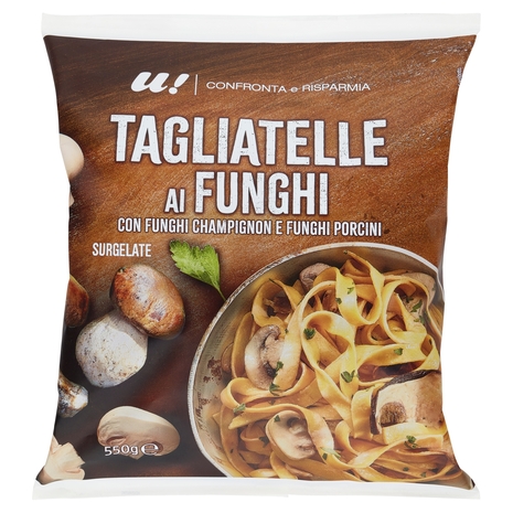 Tagliatelle ai Funghi U! Confronta e Risparmia