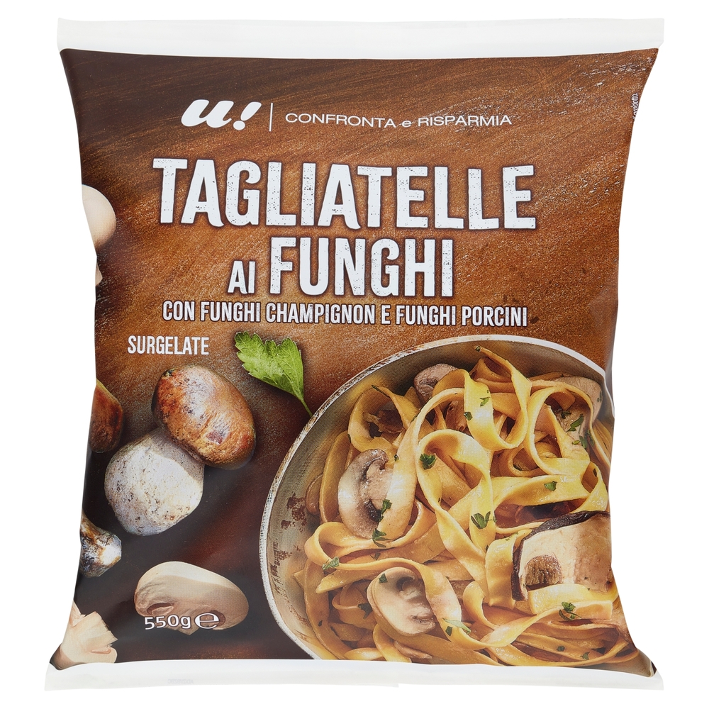 Tagliatelle ai Funghi U! Confronta e Risparmia