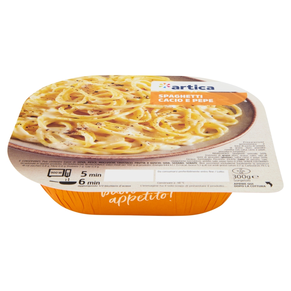 artica Spaghetti Cacio e Pepe Surgelati 300 g