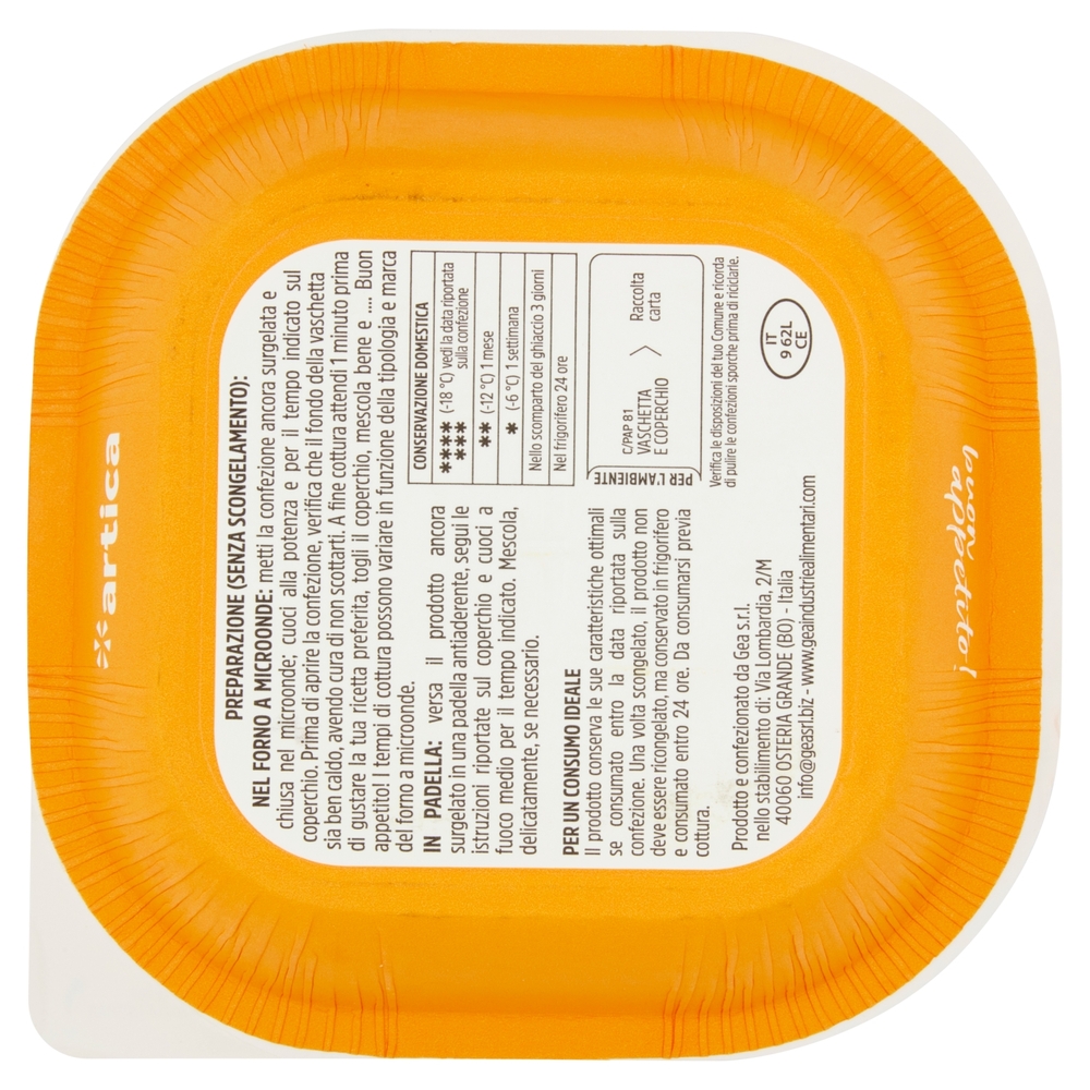 artica Spaghetti Cacio e Pepe Surgelati 300 g