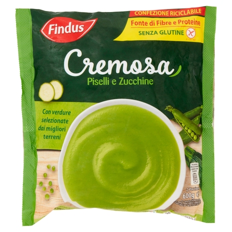 Findus Cremosa Piselli e Zucchine 600 g
