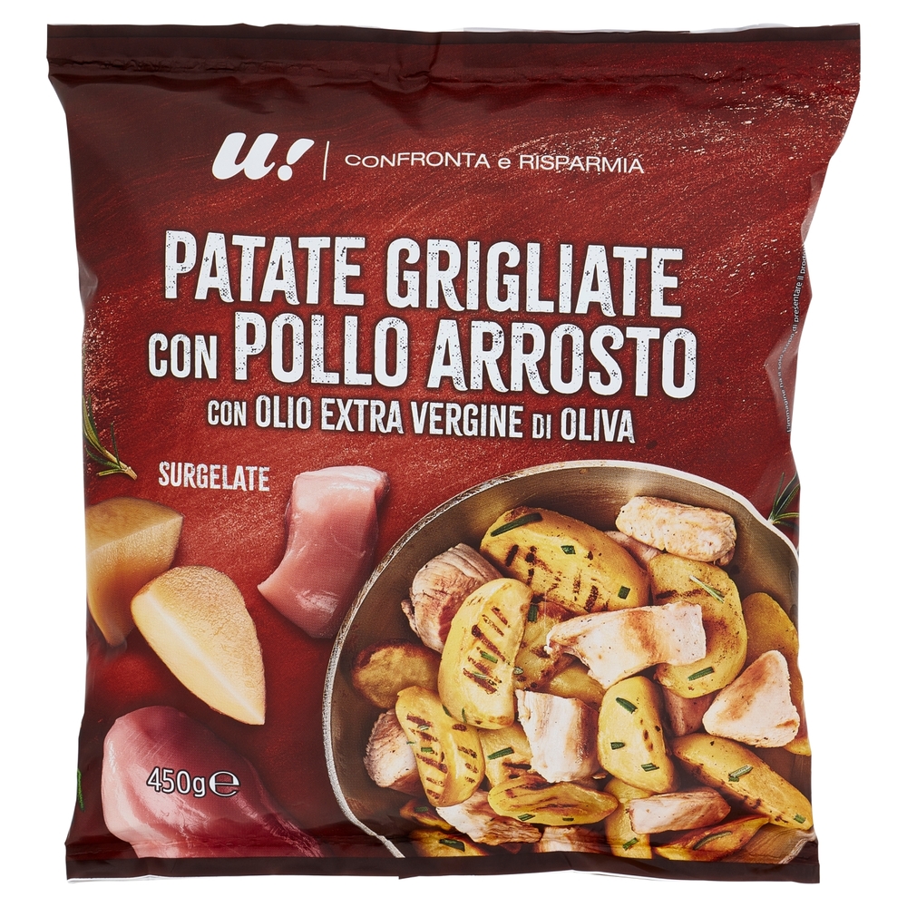 Patate Grigliate con Pollo Arrosto U! Confronta e Risparmia