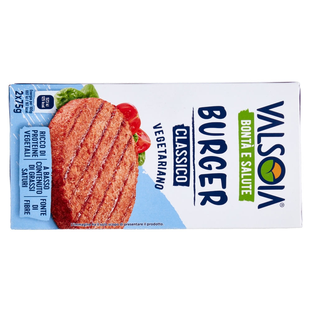 Valsoia Bontà e Salute Burger Classico 2 x 75 g
