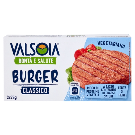 Valsoia Bontà e Salute Burger Classico 2 x 75 g
