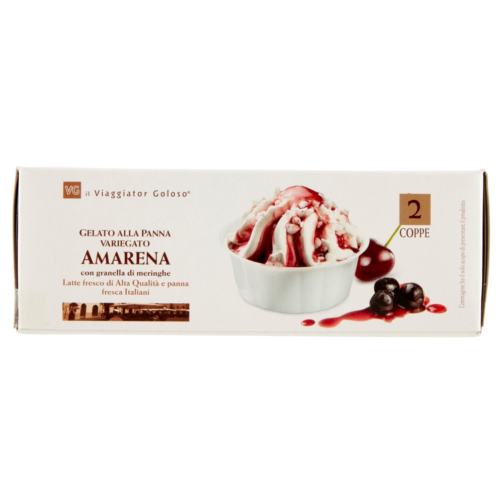 Coppe Gelato all'Amarena, 150 g, 2 Pezzi