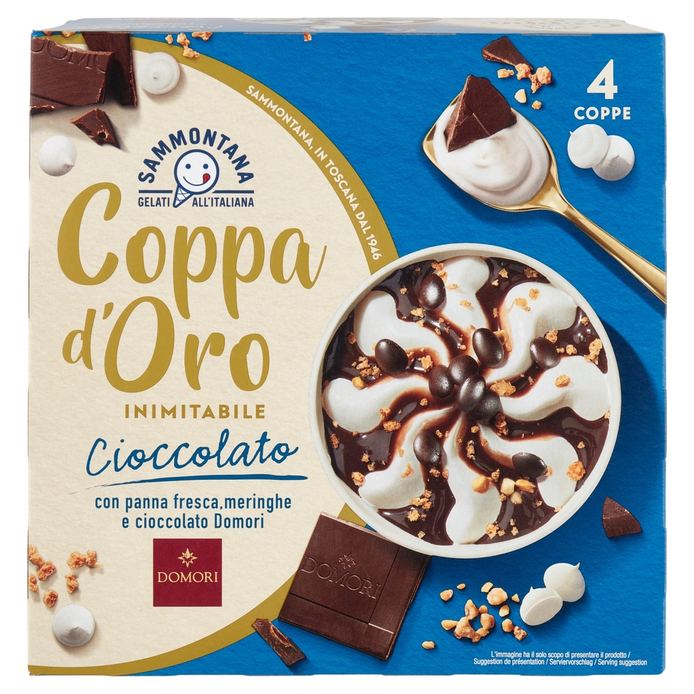 Coppa Oro Cioccolato, 4x90 g