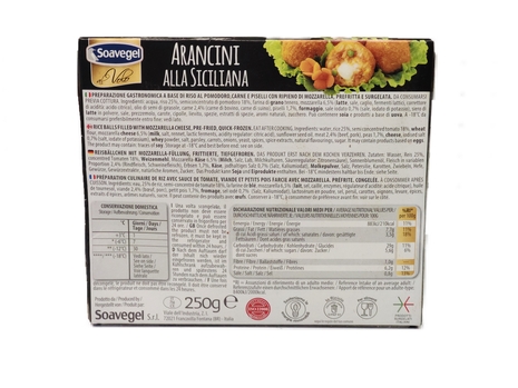 Arancini alla Siciliana, 250 g