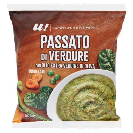 Passato di Verdure con Olio Extra Vergine di Oliva Surgelato U! Confronta e Risparmia