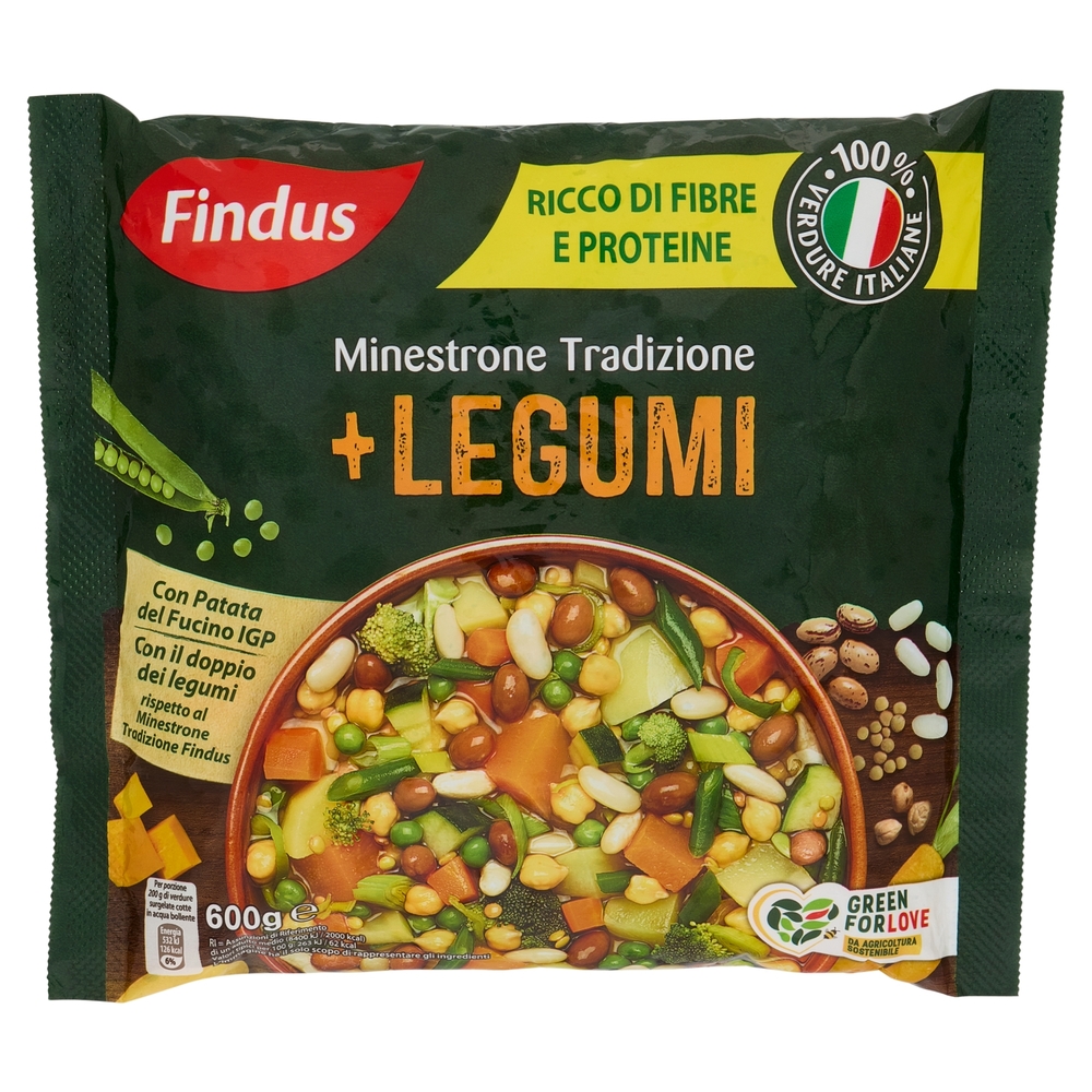 Findus Minestrone Tradizione + Legumi 600 g