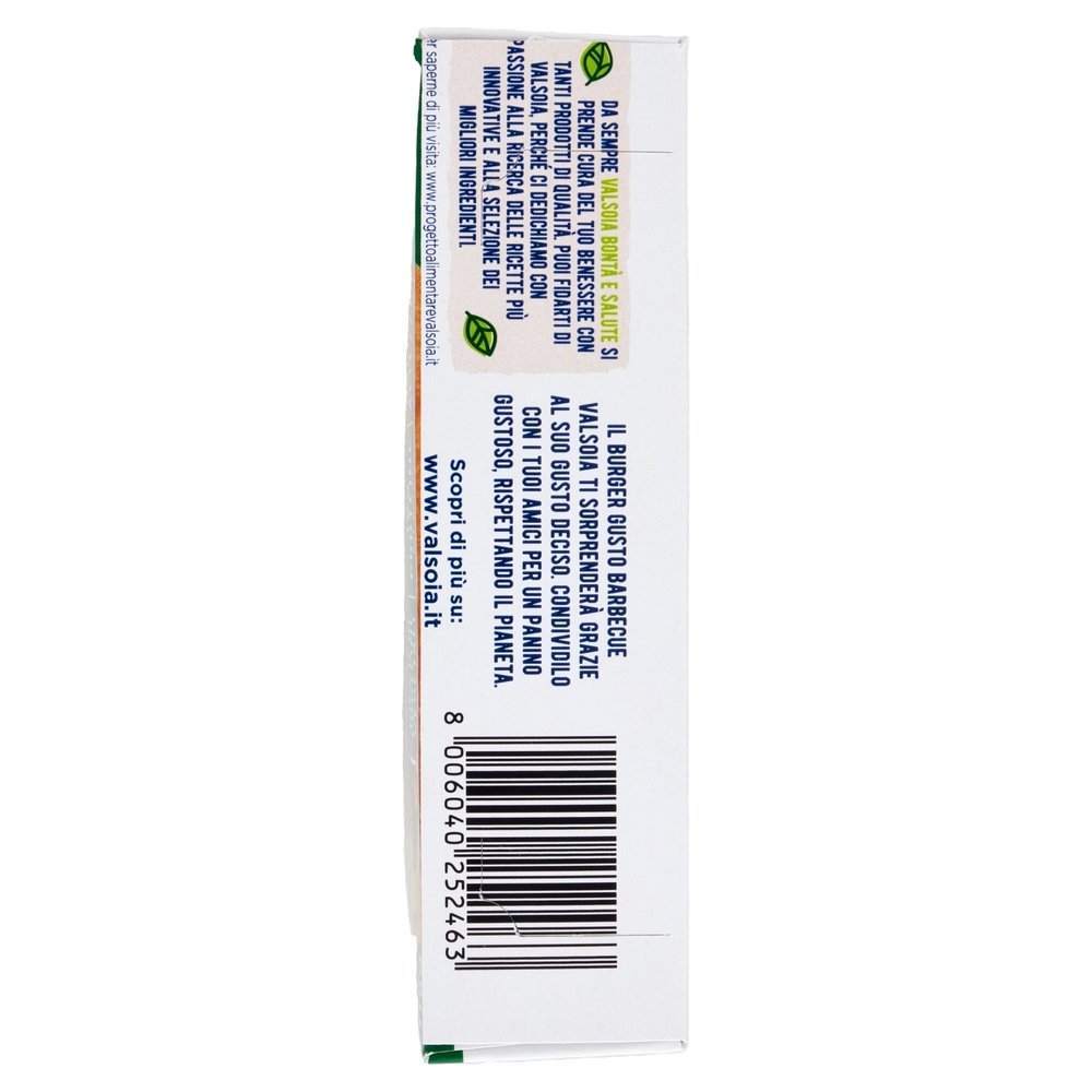 Valsoia Bontà e Salute Burger Gusto Barbecue 2 x 115 g