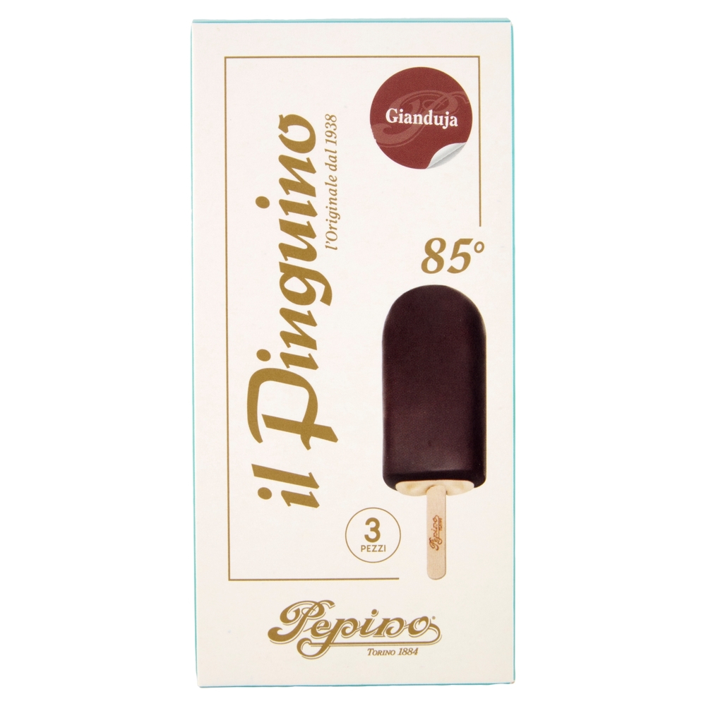Pepino il Pinguino Gianduja 3 x 75 g