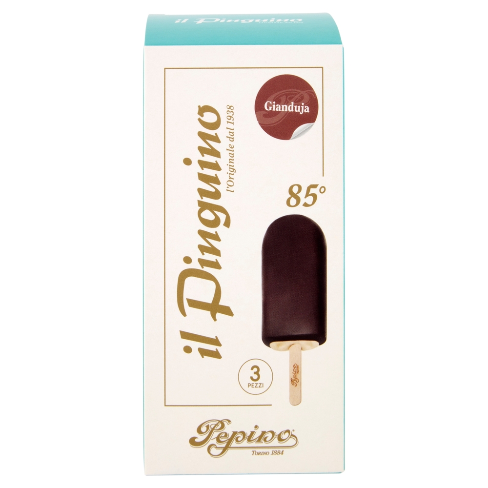 Pepino il Pinguino Gianduja 3 x 75 g