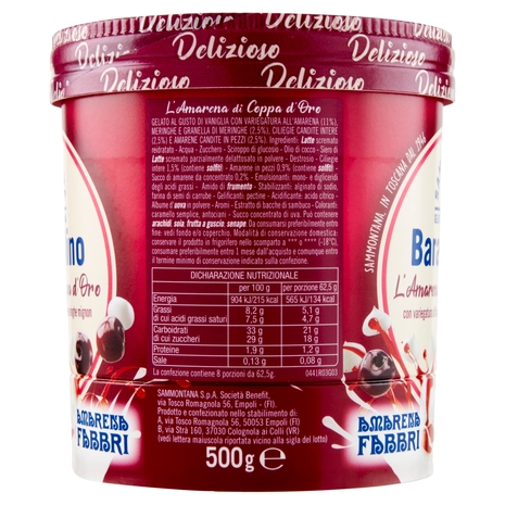 Barattolino Coppa Oro Delizie l'Amarena, 500 g