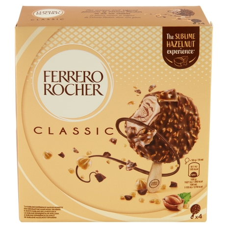 Ferrero Rocher Classic, 4x50 g