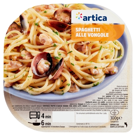 artica Spaghetti alle Vongole Surgelato 300 g