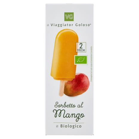 2 Stecchi Sorbetto al Mango BIO Il Viaggiator Goloso