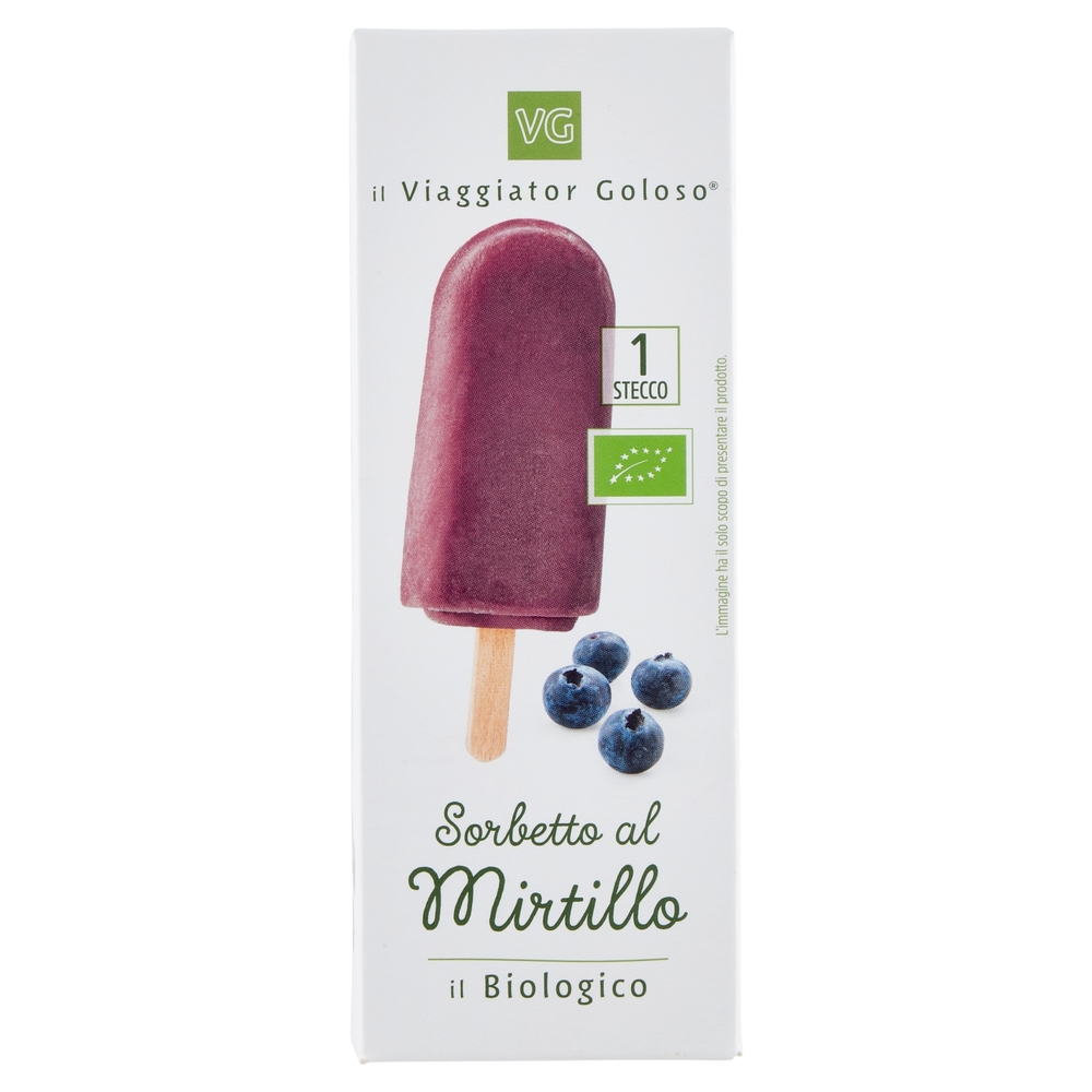 Stecco Sorbetto al Mirtillo BIO, 70 g