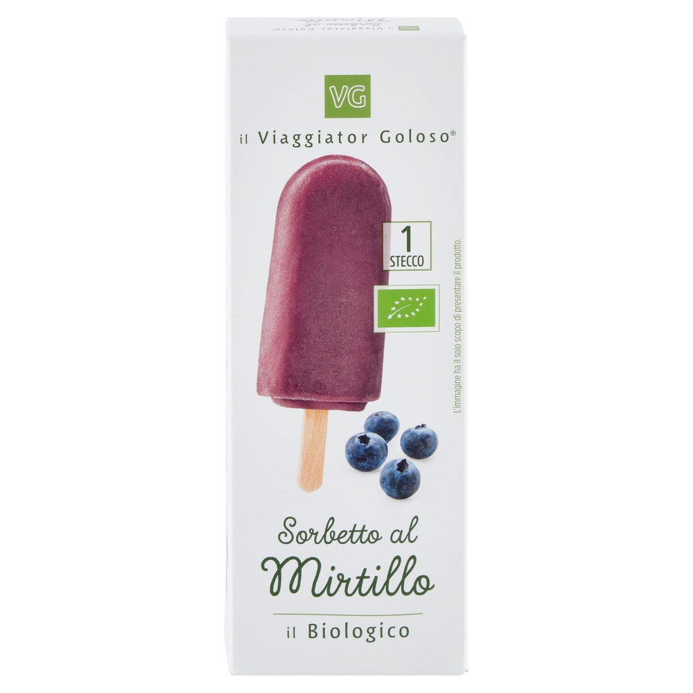 Stecco Sorbetto al Mirtillo BIO, 70 g