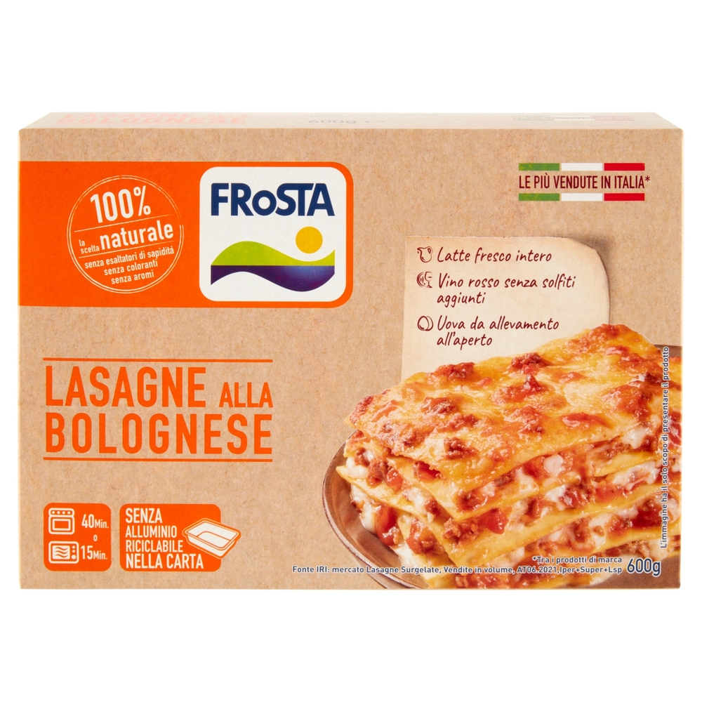 Frosta Lasagne alla Bolognese 600 g