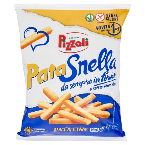 Pizzoli PataSnella Patatine 1 Kg