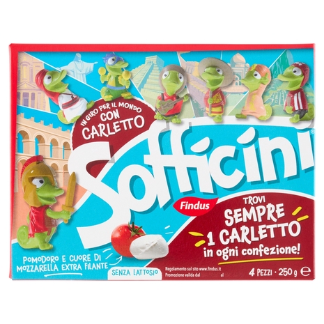 Sofficini Findus 4 Sofficini Pomodoro più Mozzarella Senza Lattosio 250 g