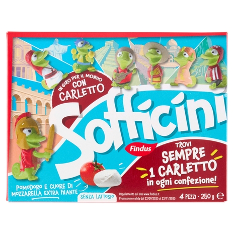 Sofficini Findus 4 Sofficini Pomodoro più Mozzarella Senza Lattosio 250 g
