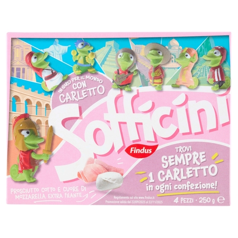 Sofficini Findus 4 Sofficini Prosciutto Cotto Più Mozzarella 250 g