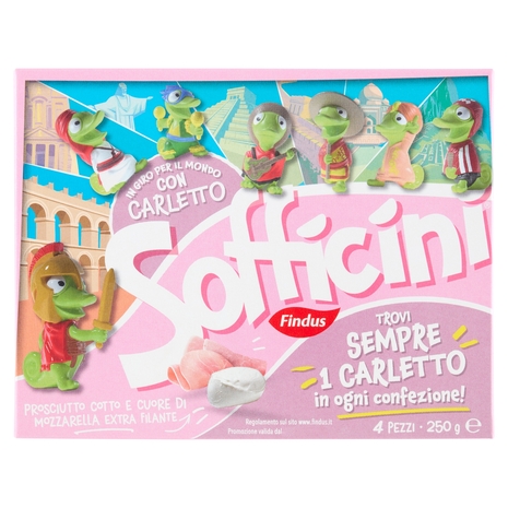 Sofficini Findus 4 Sofficini Prosciutto Cotto Più Mozzarella 250 g