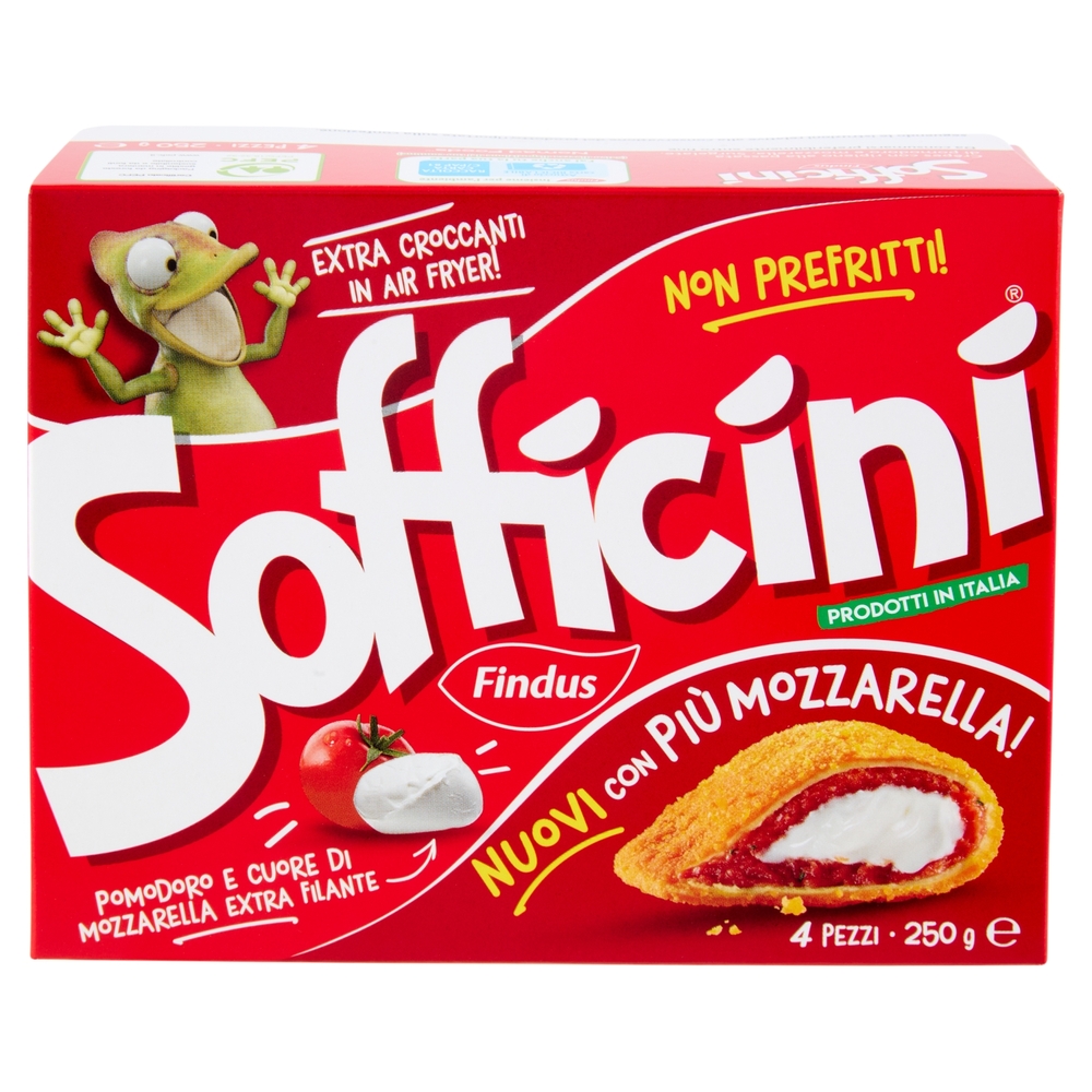 Sofficini Findus 4 Sofficini Pomodoro più Mozzarella 250 g