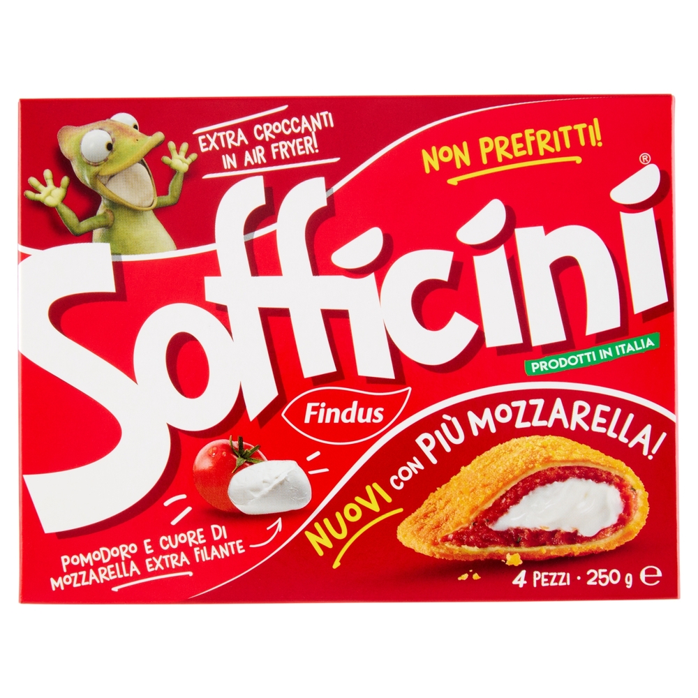 Sofficini Findus 4 Sofficini Pomodoro più Mozzarella 250 g
