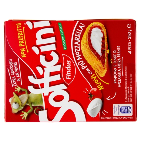 Sofficini Findus 4 Sofficini Pomodoro più Mozzarella 250 g