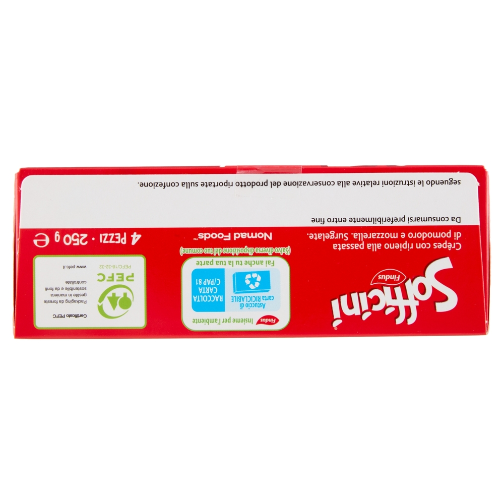 Sofficini Findus 4 Sofficini Pomodoro più Mozzarella 250 g
