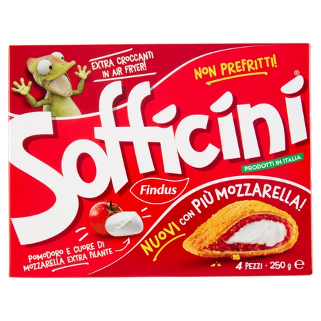 Sofficini Findus 4 Sofficini Pomodoro più Mozzarella 250 g