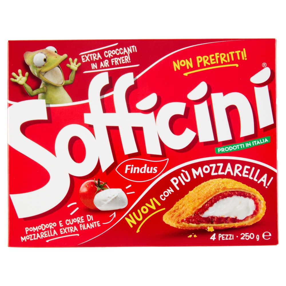 Sofficini Findus 4 Sofficini Pomodoro più Mozzarella 250 g