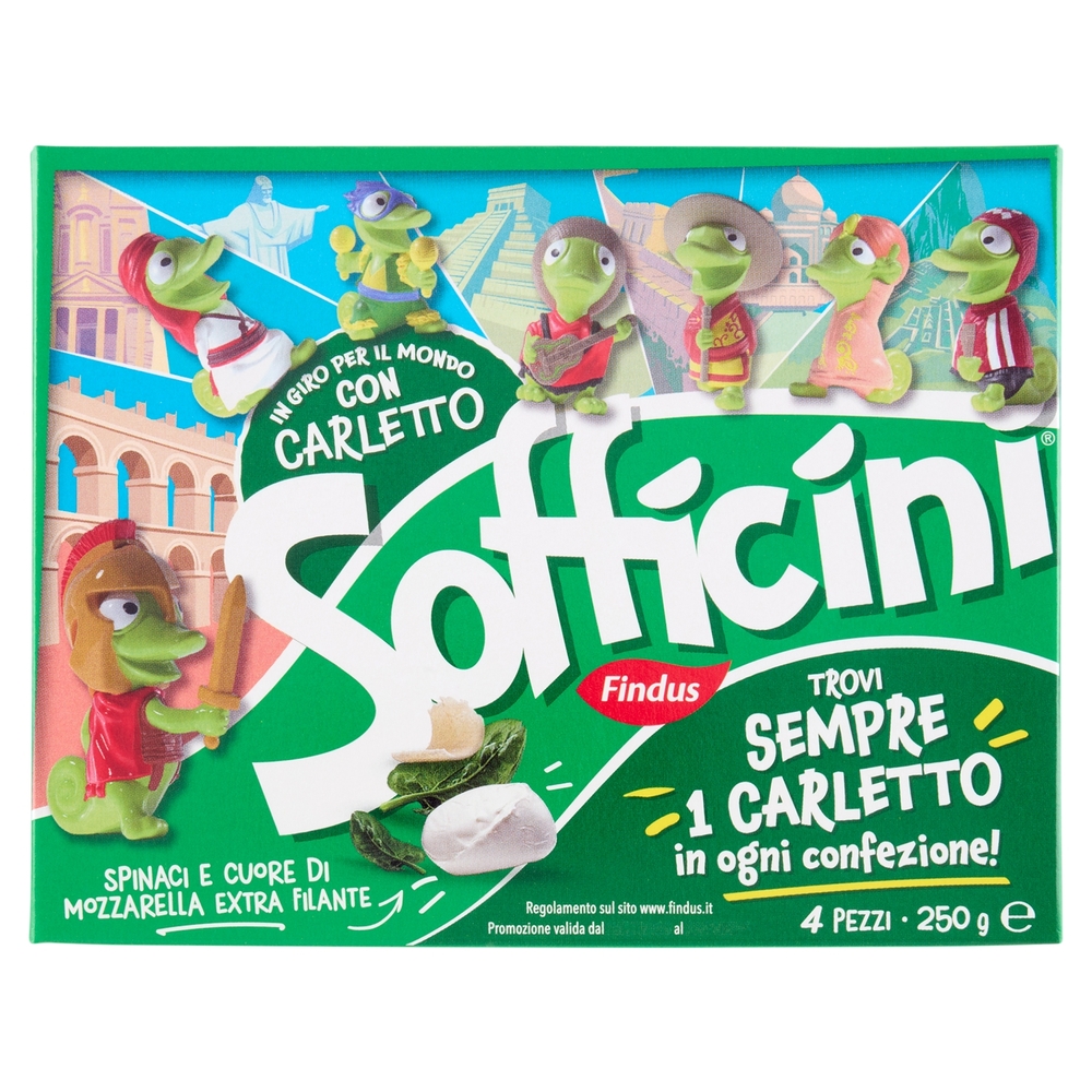 Sofficini Findus 4 Sofficini Spinaci Più Mozzarella 250 g