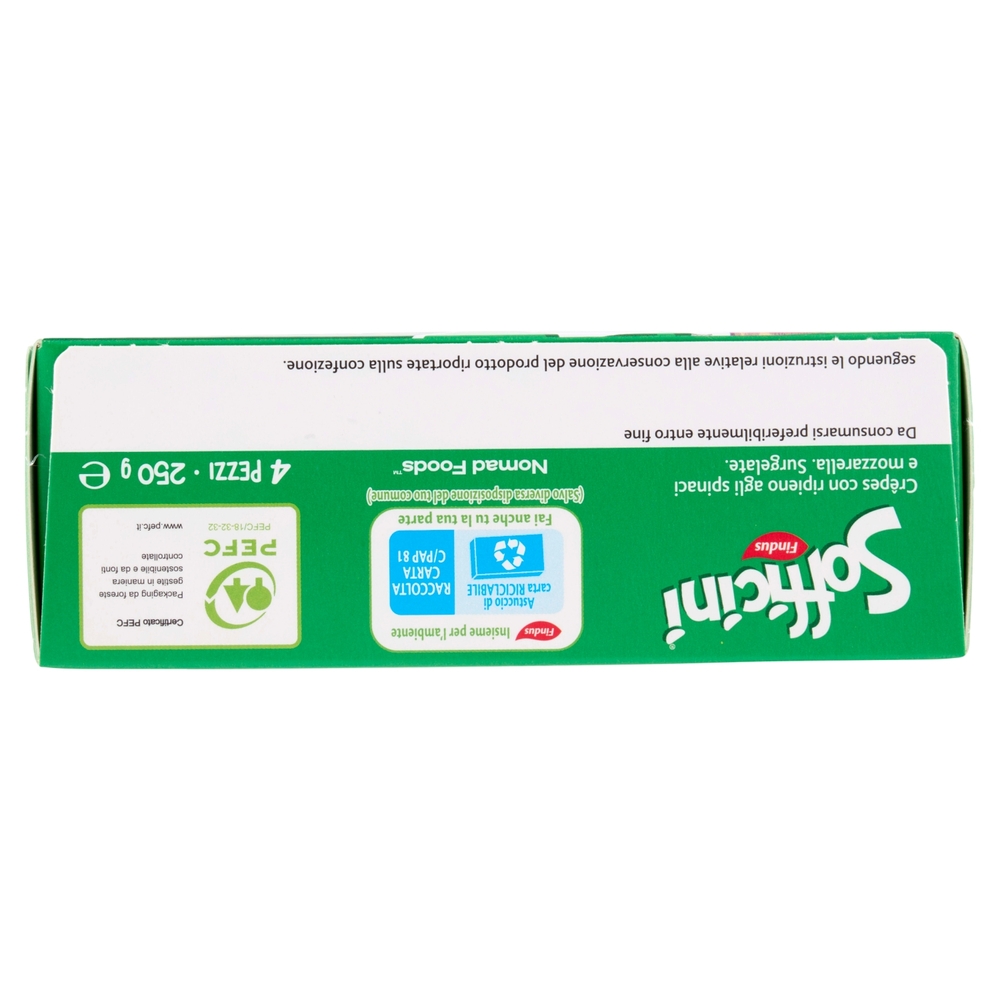 Sofficini Findus 4 Sofficini Spinaci Più Mozzarella 250 g