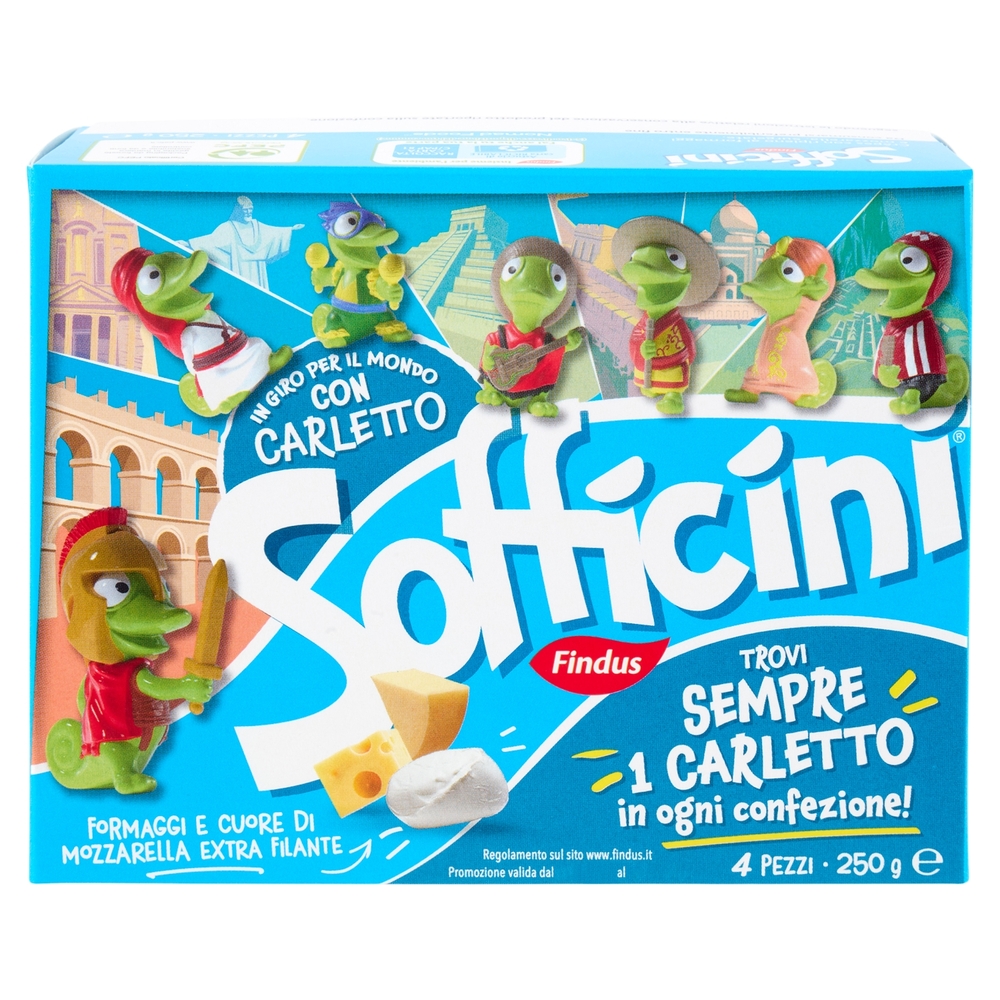 Sofficini Findus 4 Sofficini Formaggi Più Mozzarella 250 g