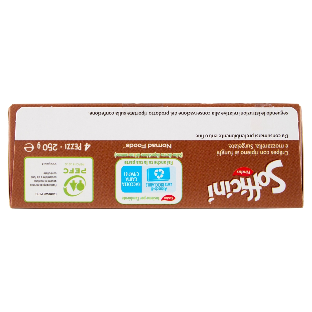 Sofficini Findus 4 Sofficini Funghi Più Mozzarella 250 g