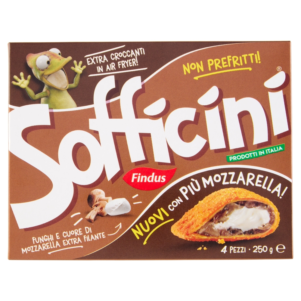 Sofficini Findus 4 Sofficini Funghi Più Mozzarella 250 g