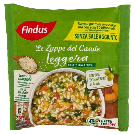 Findus Le Zuppe del Casale Leggera - Senza Cereali 500 g