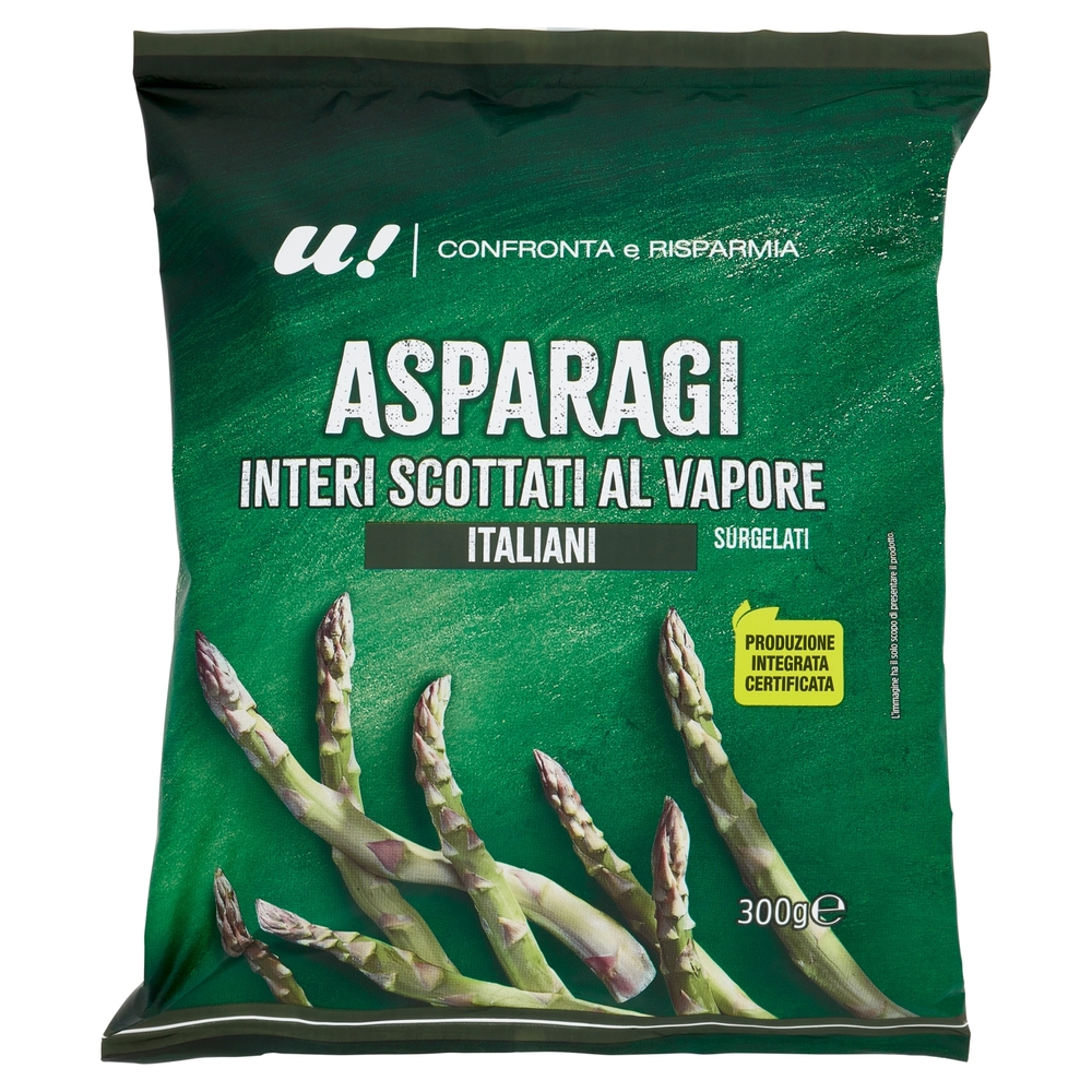 Asparagi Interi Scottati al Vapore U! Confronta e Risparmia