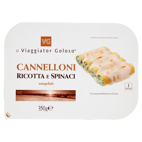 Cannelloni Ricotta e Spinaci Il Viaggiator Goloso