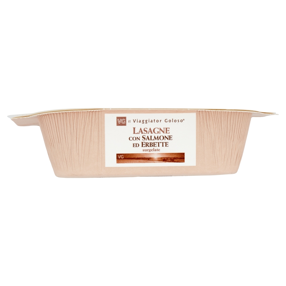 Lasagne con Salmone ed Erbette Il Viaggiator Goloso