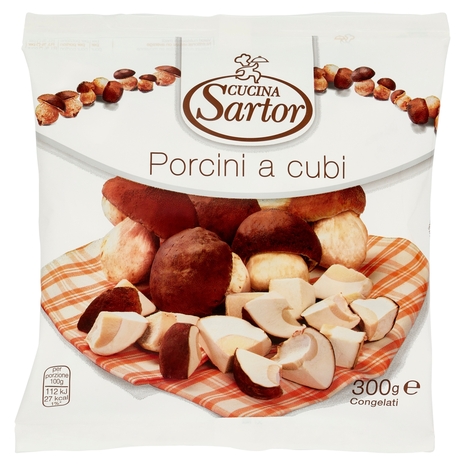 Cucina Sartor Porcini a cubi Congelati 300 g